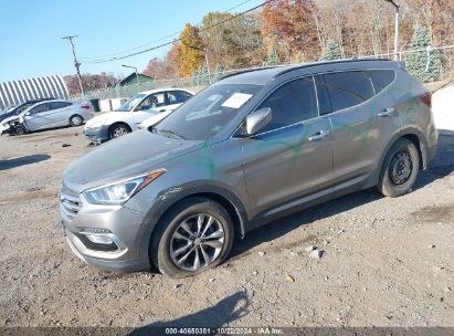 Lot #3050080406 2018 HYUNDAI SANTA FE SPORT 2.0T