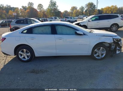 Lot #3037547768 2022 CHEVROLET MALIBU FWD LT