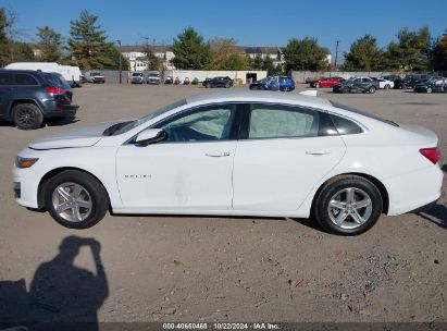 Lot #3037547768 2022 CHEVROLET MALIBU FWD LT