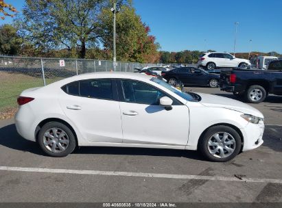 Lot #2992823369 2015 MAZDA MAZDA3 I SPORT