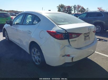 Lot #2992823369 2015 MAZDA MAZDA3 I SPORT