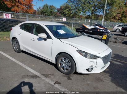 Lot #2992823369 2015 MAZDA MAZDA3 I SPORT