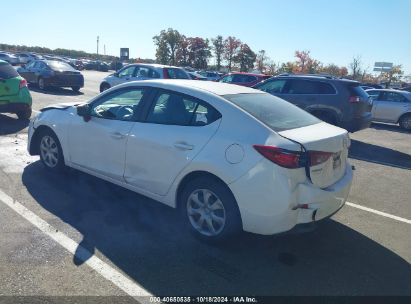 Lot #2992823369 2015 MAZDA MAZDA3 I SPORT