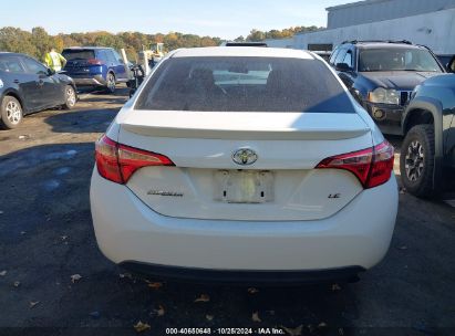 Lot #3035075552 2018 TOYOTA COROLLA LE