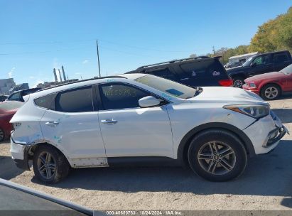 Lot #3035075549 2017 HYUNDAI SANTA FE SPORT 2.4L