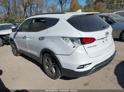 Lot #3035075549 2017 HYUNDAI SANTA FE SPORT 2.4L