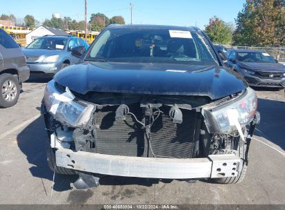 Lot #3035075545 2015 TOYOTA HIGHLANDER XLE V6