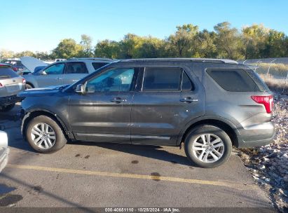 Lot #3035089470 2019 FORD EXPLORER XLT