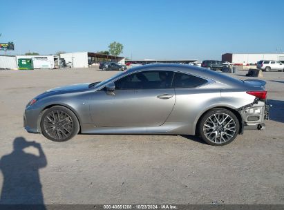 Lot #3056473298 2017 LEXUS RC 200T