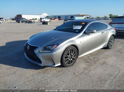 Lot #3056473298 2017 LEXUS RC 200T