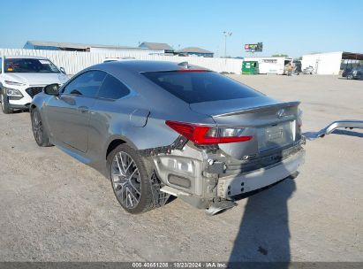 Lot #3056473298 2017 LEXUS RC 200T