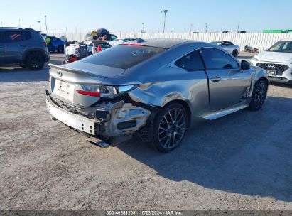 Lot #3056473298 2017 LEXUS RC 200T