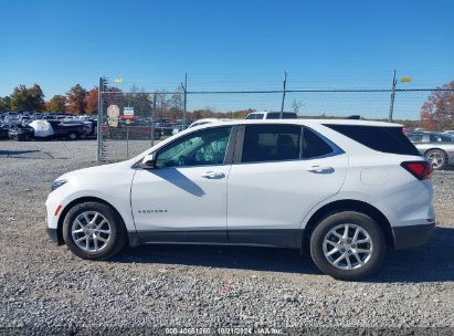 Lot #3037547725 2022 CHEVROLET EQUINOX AWD LT