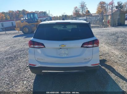 Lot #3037547725 2022 CHEVROLET EQUINOX AWD LT