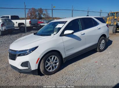 Lot #3037547725 2022 CHEVROLET EQUINOX AWD LT