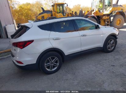 Lot #3056070718 2018 HYUNDAI SANTA FE SPORT 2.4L