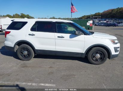 Lot #2995297919 2017 FORD UTILITY POLICE INTERCEPTOR