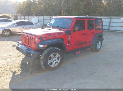 Lot #3056070723 2020 JEEP WRANGLER UNLIMITED SPORT S 4X4