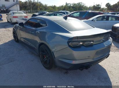 Lot #3037547684 2021 CHEVROLET CAMARO RWD  1SS