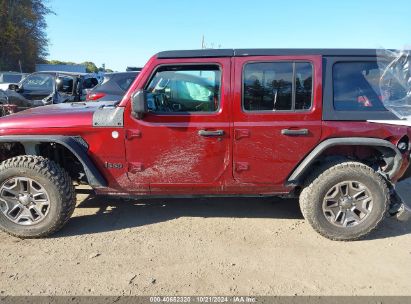 Lot #3042571048 2021 JEEP WRANGLER UNLIMITED ISLANDER 4X4