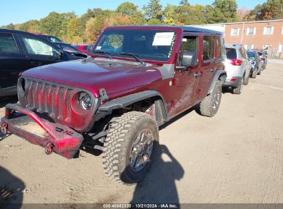 Lot #3042571048 2021 JEEP WRANGLER UNLIMITED ISLANDER 4X4