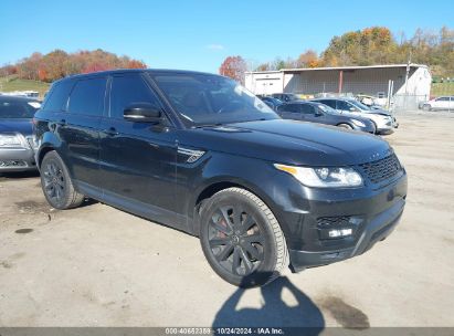 Lot #3050080388 2017 LAND ROVER RANGE ROVER SPORT 3.0L V6 TURBOCHARGED DIESEL HSE TD6