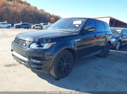 Lot #3050080388 2017 LAND ROVER RANGE ROVER SPORT 3.0L V6 TURBOCHARGED DIESEL HSE TD6