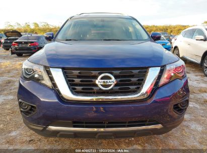 Lot #2990348214 2020 NISSAN PATHFINDER S 2WD