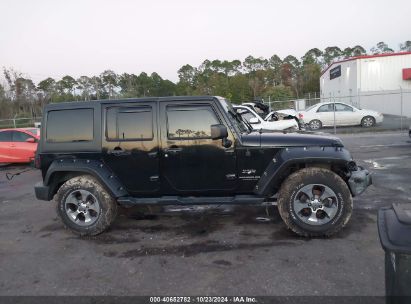 Lot #2995297887 2016 JEEP WRANGLER UNLIMITED SAHARA