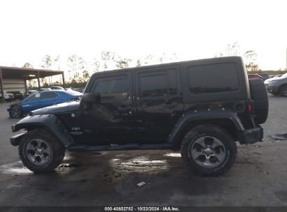 Lot #2995297887 2016 JEEP WRANGLER UNLIMITED SAHARA