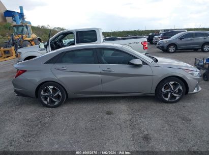 Lot #2992823719 2023 HYUNDAI ELANTRA HYBRID LIMITED