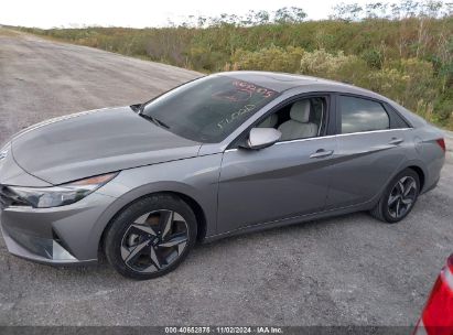 Lot #2992823719 2023 HYUNDAI ELANTRA HYBRID LIMITED