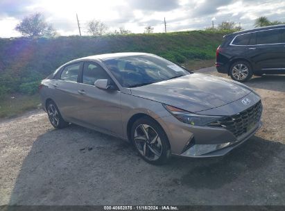 Lot #2992823719 2023 HYUNDAI ELANTRA HYBRID LIMITED