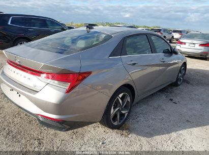 Lot #2992823719 2023 HYUNDAI ELANTRA HYBRID LIMITED