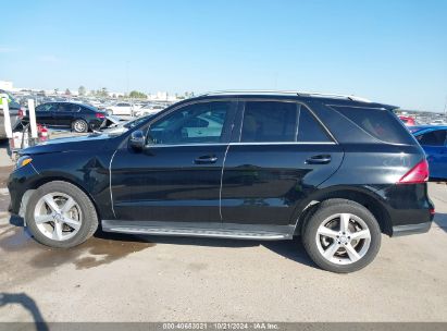 Lot #3050084233 2017 MERCEDES-BENZ GLE 350 4MATIC