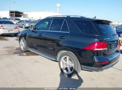 Lot #3050084233 2017 MERCEDES-BENZ GLE 350 4MATIC