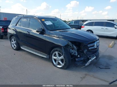 Lot #3050084233 2017 MERCEDES-BENZ GLE 350 4MATIC