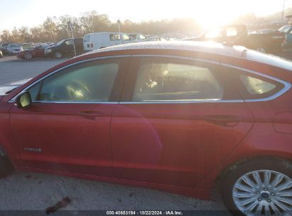 Lot #2991586534 2015 FORD FUSION HYBRID SE