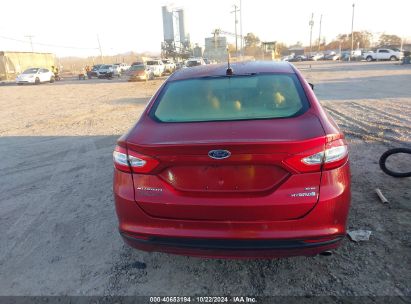 Lot #2991586534 2015 FORD FUSION HYBRID SE