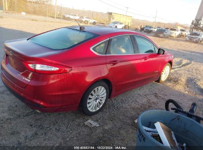 Lot #2991586534 2015 FORD FUSION HYBRID SE