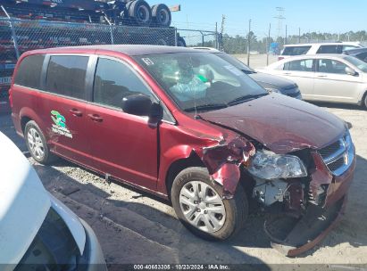 Lot #3018515140 2018 DODGE GRAND CARAVAN SE