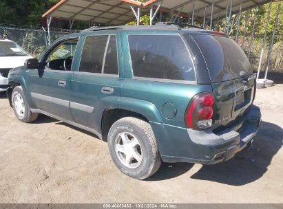 Lot #3005352588 2005 CHEVROLET TRAILBLAZER LS