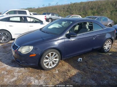 Lot #2992823709 2009 VOLKSWAGEN EOS KOMFORT