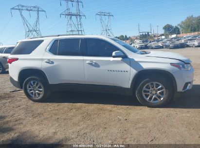 Lot #2992816679 2021 CHEVROLET TRAVERSE FWD LT CLOTH