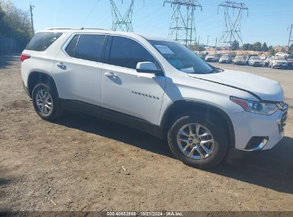 Lot #2992816679 2021 CHEVROLET TRAVERSE FWD LT CLOTH