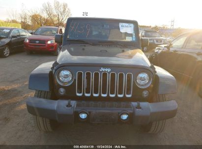 Lot #2995297859 2017 JEEP WRANGLER UNLIMITED SAHARA 4X4