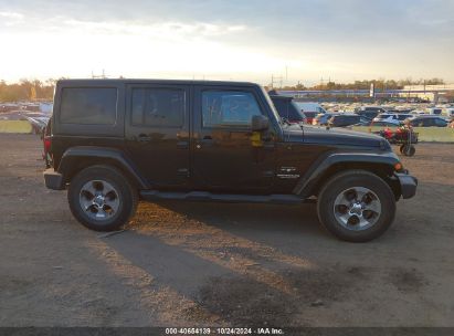 Lot #2995297859 2017 JEEP WRANGLER UNLIMITED SAHARA 4X4