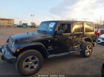 Lot #2995297859 2017 JEEP WRANGLER UNLIMITED SAHARA 4X4