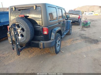 Lot #2995297859 2017 JEEP WRANGLER UNLIMITED SAHARA 4X4