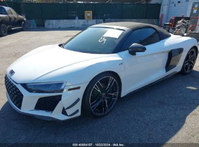 Lot #2990348192 2021 AUDI R8 SPYDER V10 PERFORMANCE QUATTRO S TRONIC